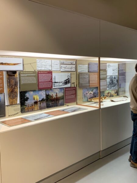 Image of the Canoe Exhibit at the Buffalo Maritime Center