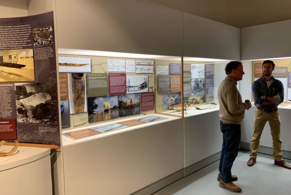Image of the Canoe Exhibit at the Buffalo Maritime Center