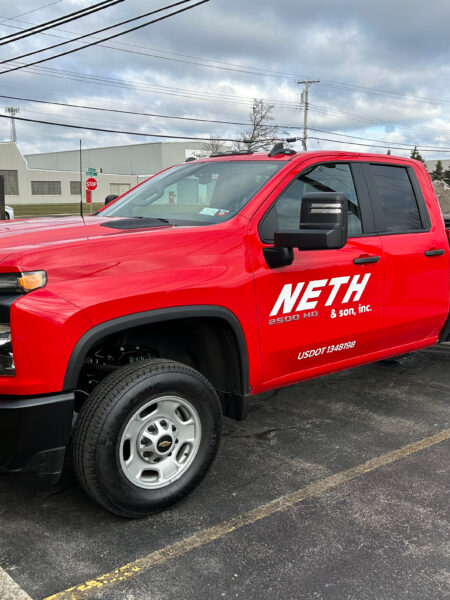 Neth and Son vehicle graphics