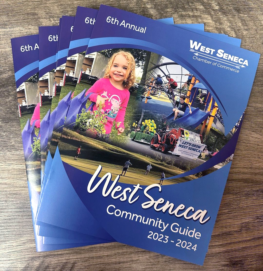 West Seneca Community Guide printed brochure